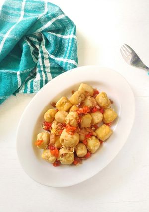 Foto resep 26. Tahu Crispy Cabe Garam #PekanINSPIRASI