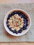 Smoothie bowl en un minuto 🎑 especial noches de verano, para dormir como en el vientre materno 😴