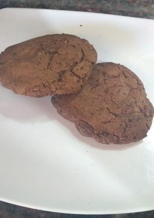 Una foto de Galletas de chocolate para navidad