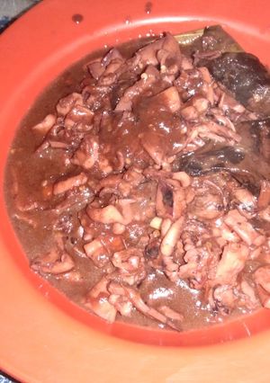 Foto resep Cumi bumbu rujak