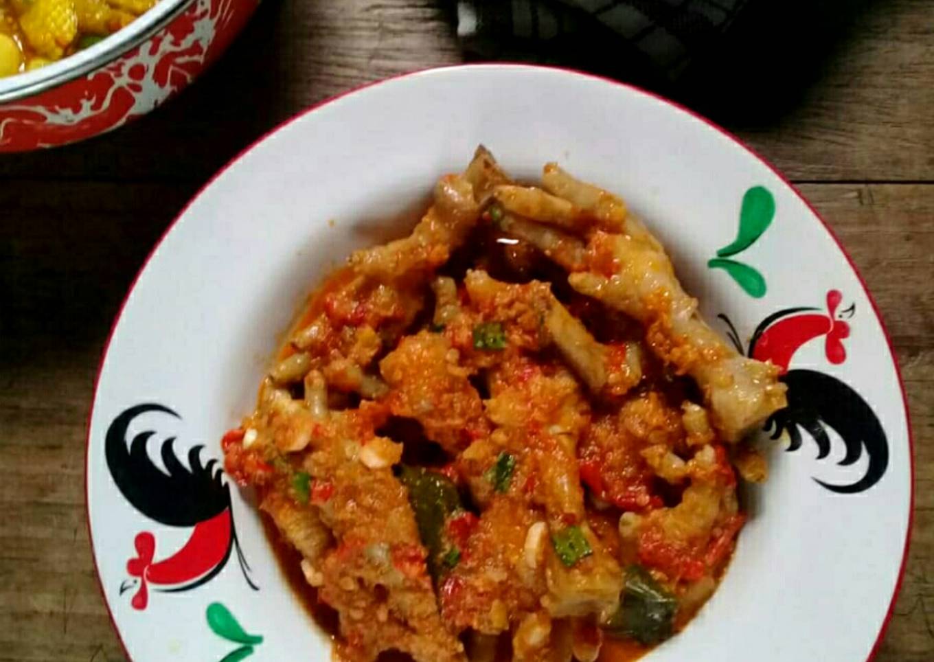 Ceker Masak Pedas