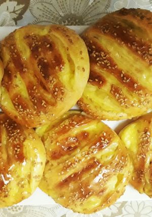 صورة لوصفة بريوش خفيف وهشيش بكريمة باتسيير