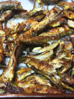 Una foto de Boquerones fritos con pimentón en freidora de aire