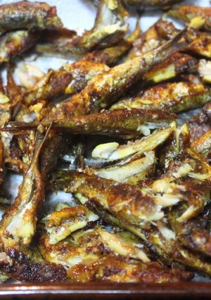 Foto principal de Boquerones fritos con pimentón en freidora de aire