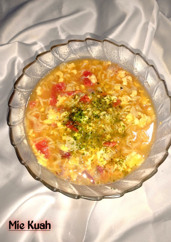 Foto resep Mie Kuah nyemek