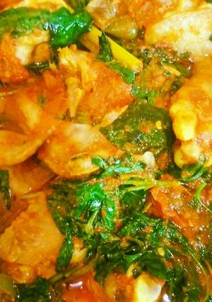 Foto resep Ayam kemangi pedas