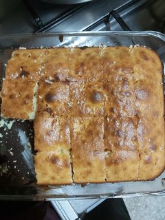 صورة لوصفة كيكة جوز الهند