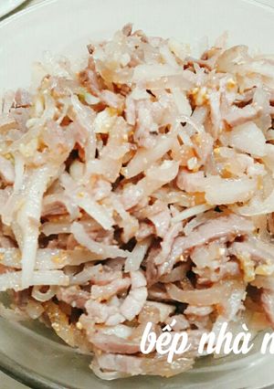 Hình của món Bì heo.