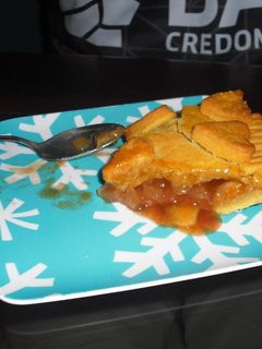 Una foto de Pie de manzana