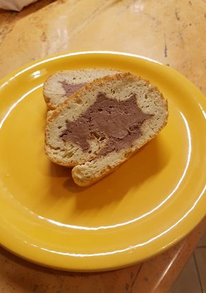 Diétás piskóta kakaós krémmel recept fotója
