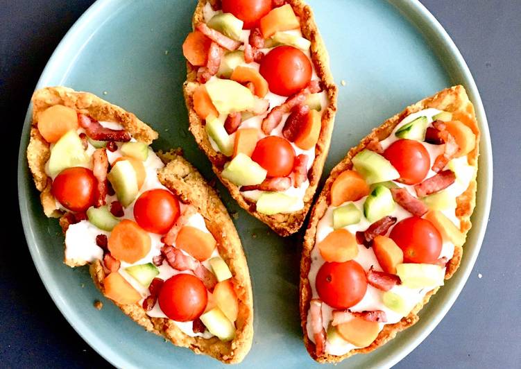 Tartelettes de crudités