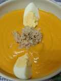 Porra antequerana de naranja. Thermomix