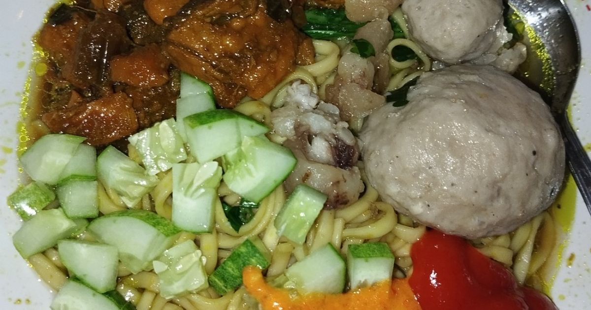 Mie ayam kecap