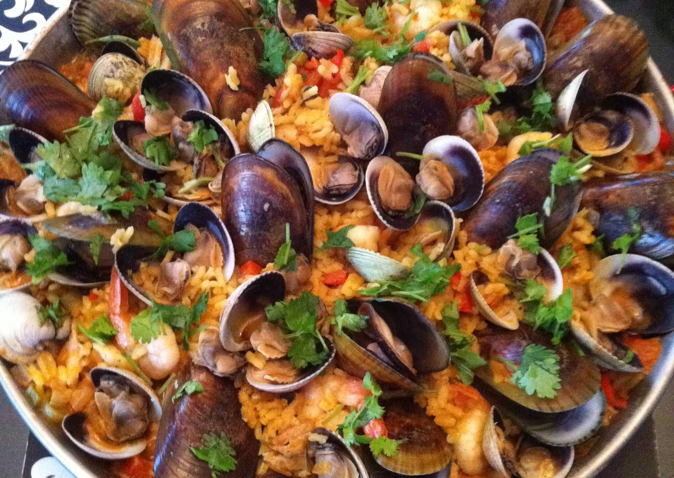 Spicy Seafood Paella