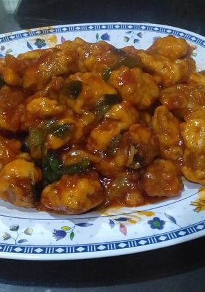 Foto resep Bakso goreng tepung ala saos korea