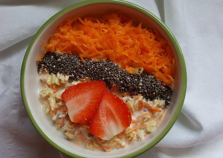 Recipe of Any-night-of-the-week Carrot Cake Overnight Oats