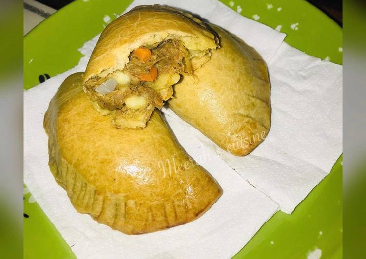 Easy Baked meat pie