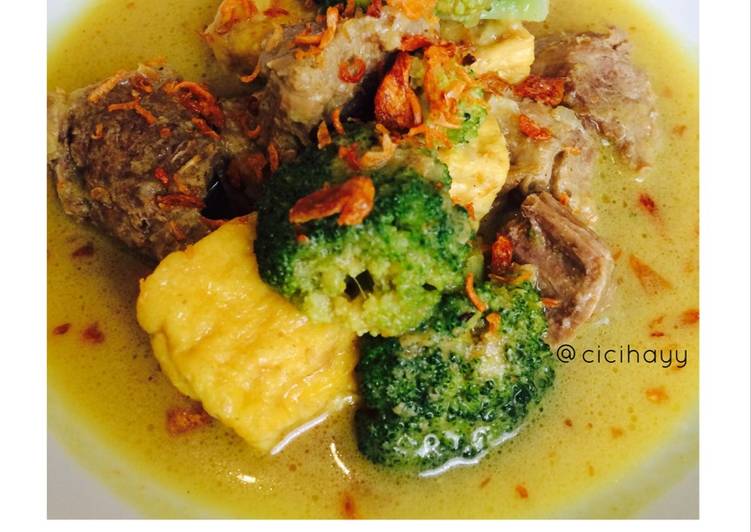 Resep Kare Daging Brokoli Anti Gagal