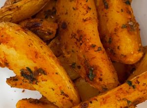 Une photo de Potatoes à l’air fryer