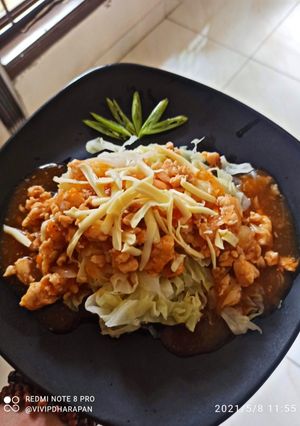 Foto resep Kol bolognese tuna diet Rasa spaghetti bolognese 😅