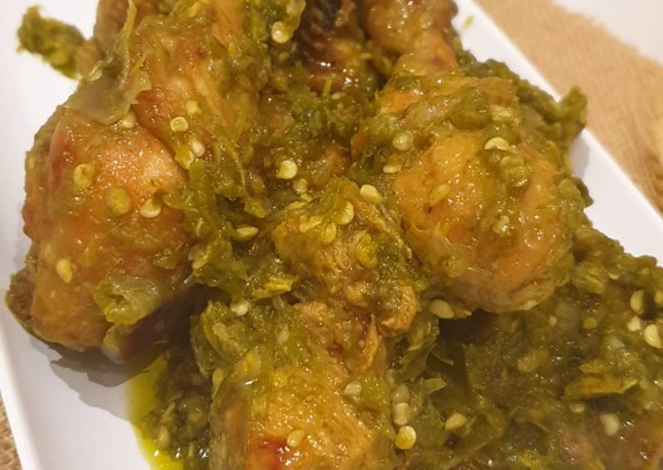 Ayam Cabe Ijo Praktis