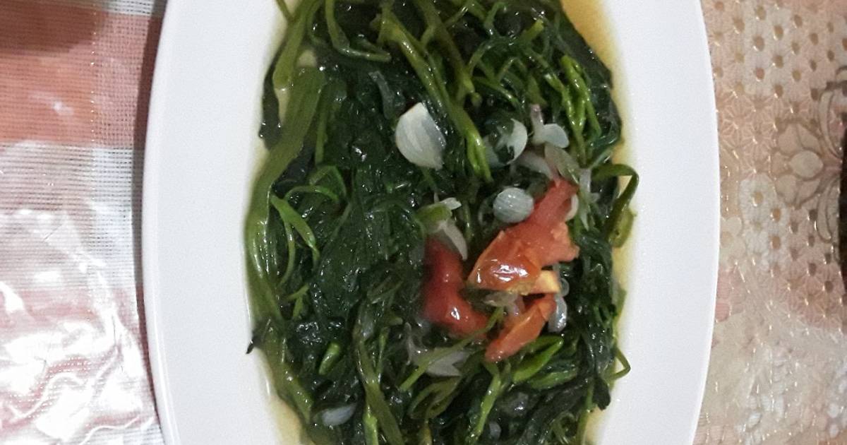  Resep  Tumis  kangkung  bumbu seadanya oleh mriathy Cookpad