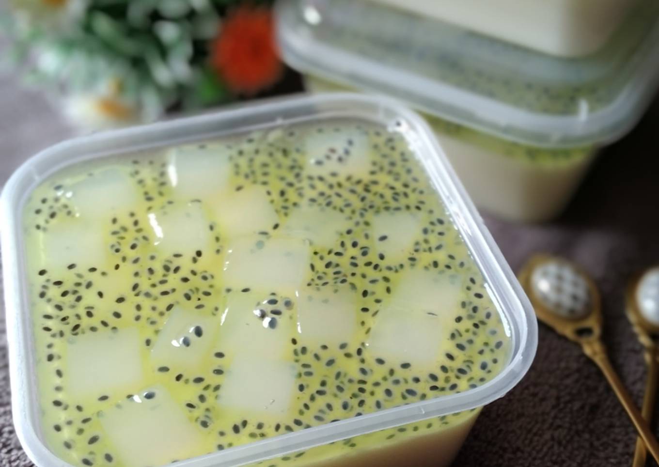 Puding Sutera Melon Jeniper
