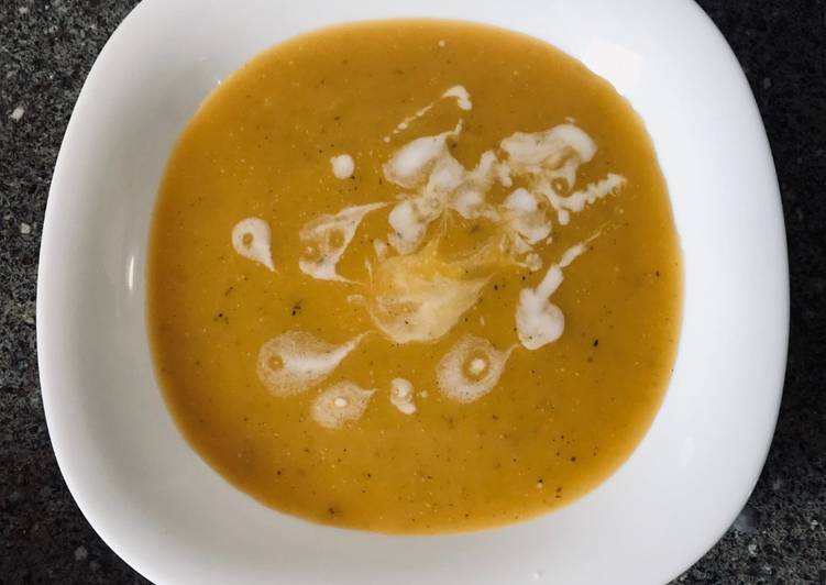 Fresh Butternut squash soup