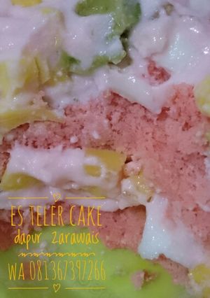 Foto resep Es Teler Cake in Cup