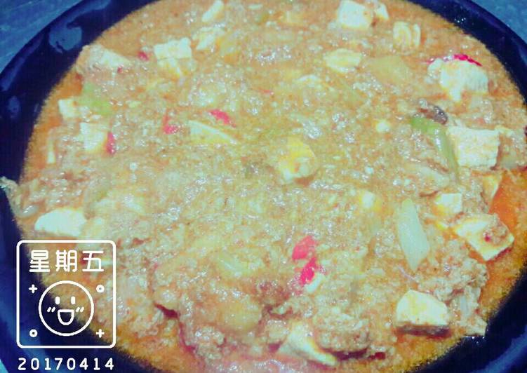 Resep: Mapo Tofu (Soft) yang Lezat