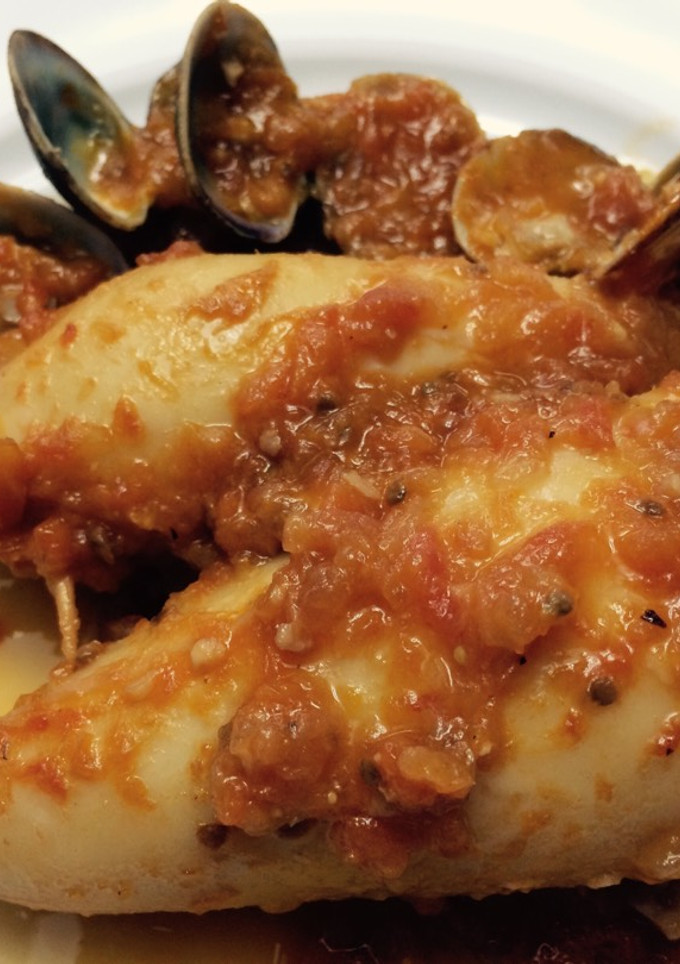 Una foto de Calamares rellenos