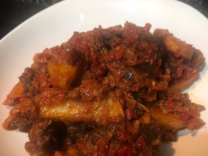 Cara Gampang Menyiapkan Resep Dendeng Masiak Balado yang  Bikin Ketagihan Anti Ribet, Bisa Manjain Lidah