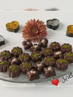 عکسی از دستور حلوا شکلاتی 😋