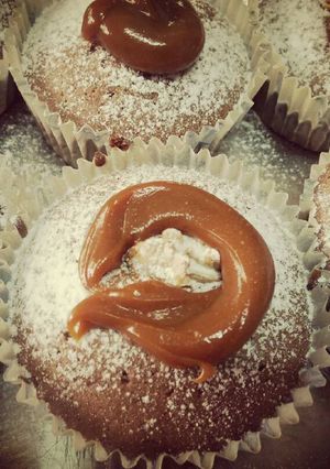 Foto principal de Muffins de flan de chocolate (receta nº 100🎉🎉🎉)