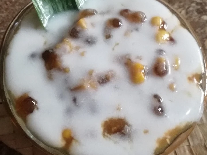 Cara Mudah Membikin Resep Bubur Jagung mix Sagu Mutiara yang Lezat Sekali Anti Ribet, Lezat