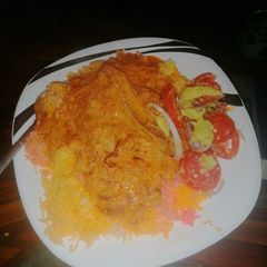 A picture of Chicken Biryani.