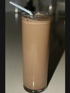 Una foto de Batido de chocolate