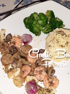 Foto resep Garlic Butter Prawn