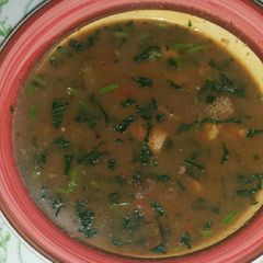 A picture of Offals pepper soup.