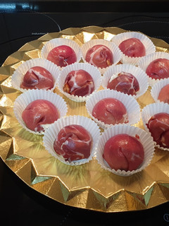 Una foto de Bombones salados. Receta de mi amiga Esther thertxu😍