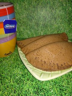 Foto resep Kue Manja/Martabak Lenggang/Martabak Lipat Cokelat
