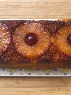 Une photo de Gâteau renversé à l’ananas