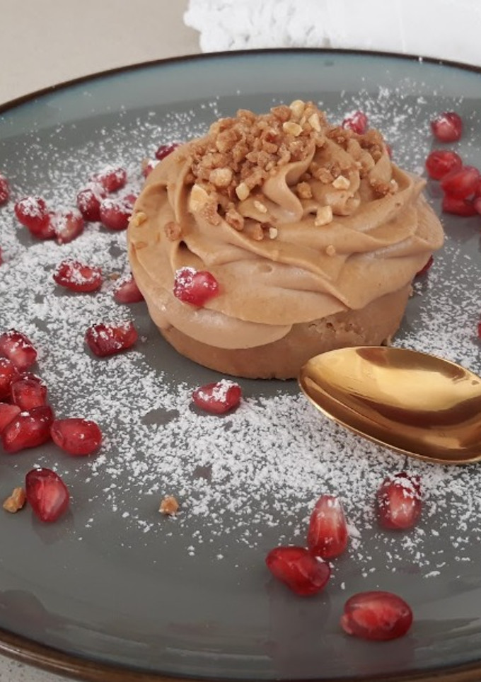 Una foto de Tarta de café