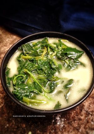 Foto resep Bobor bayam kangkung