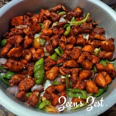 A picture of Chicken 65.