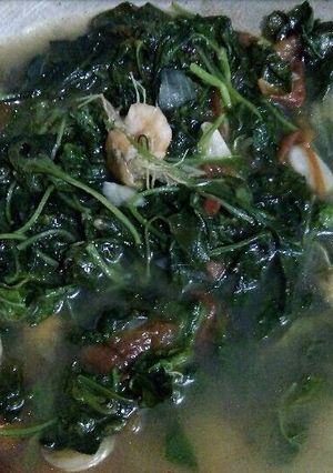 Foto resep Tumis Bayam Udang