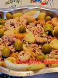 Ensalada de trottole (pasta)