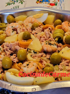 Una foto de Ensalada de trottole (pasta)