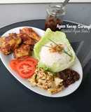 Ayam Kecap Goreng,Sambal Ayam Bakar
