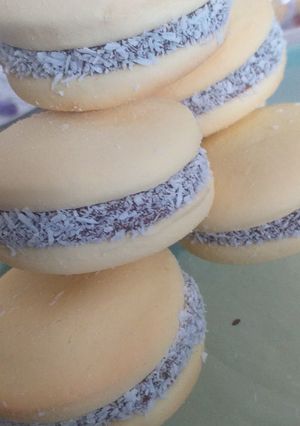 Una foto de Alfajores de maicena